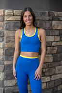 Amber Airweight Bralette - Classic Blue / Ray
