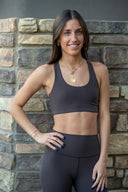 Sara Airweight Bra - Dark Chocolate