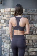 River High Waist Airweight Stirrup Legging - Dark Chocolate