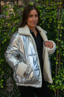 Lotti Reversible Puffer Jacket - Cosmic Dust