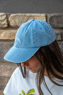 Washed Denim Soft Cap - Blue