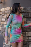 Roma Dress - Strawberry Sunset Ombre