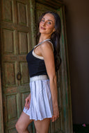 Clarke Rib Tank - Black