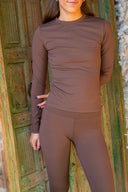 River Lift Longsleeve - Chocolate