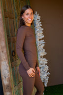 River Lift High Waisted Legging - Chocolate