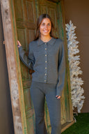 Olly Flare Pants - Dark Grey