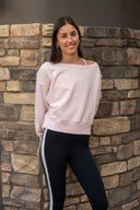La Vida 2.0 Sweatshirt- Pink Quartz