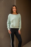 La Vida 2.0 Sweatshirt- Seafoam