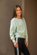 La Vida 2.0 Sweatshirt- Seafoam