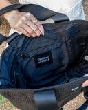 Capri - Black Raffia