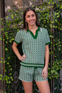 Balboa Short- Racquet Club Green