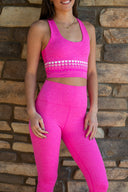 Yara Top- Electric Pink Soft Serve