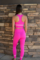 Piper Legging- Electric Pink Soft Serve