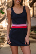 Remi Dress- Lovely Colorblock Matte