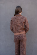 Malawi Margot Knit Jacket - Leopard