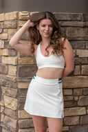 Courtship Jetta Racerback Bra - Cream
