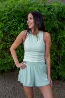 Breeze Fit Short - Seafoam
