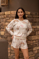 Dawn Desert Rose Short - Vanilla Ice