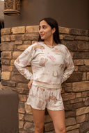 Dawn Desert Rose Short - Vanilla Ice
