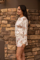 Dawn Desert Rose Short - Vanilla Ice