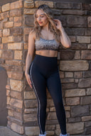 Sutton Pant - Black / Snake
