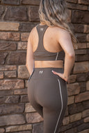 Dynamic Sports Bra - Major Brown