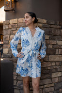 Lara Robe - Blushing Blooms