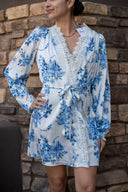 Lara Robe - Blushing Blooms