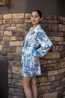Lara Robe - Blushing Blooms
