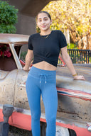 Summer Crop Top - Black