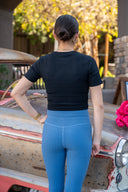 Summer Crop Top - Black