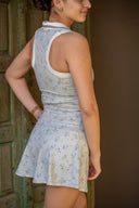 Lila Polo Bra Top - Snow Blue Bells