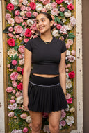Alley Skirt - Black / White