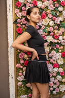 Alley Skirt - Black / White