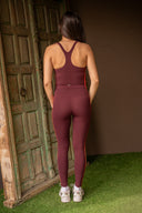 Ella Airweight Tank - Dark Cherry / Valencia