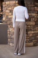 Louise Rib Long Sleeve - White