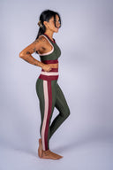 Mariella Legging- Wild Berry Colorblock
