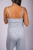 Trina Rib Tank - Skyline