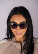 Lunch Date Polarized Sunglasses - Olive Gradient