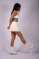 Jennette Skirt - Opal Sky Colorblock