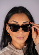 High Tide Polarized Sunglasses - Polished Black Grey