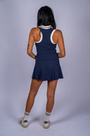 Lila Polo Bra Top- Navy