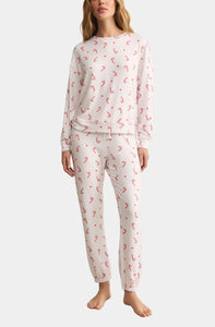 Cozy Candy Cane Set- White