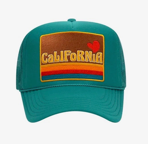 California Love Hat Turquoise