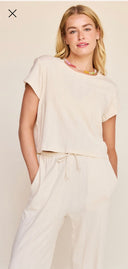 Channing Jogger- Pointelle