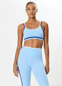 Eva Rigor Double Strap Bra- Skylight/Cobalt