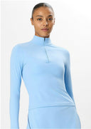 Tess Rigor Long Sleeve Waist Length- Skylight
