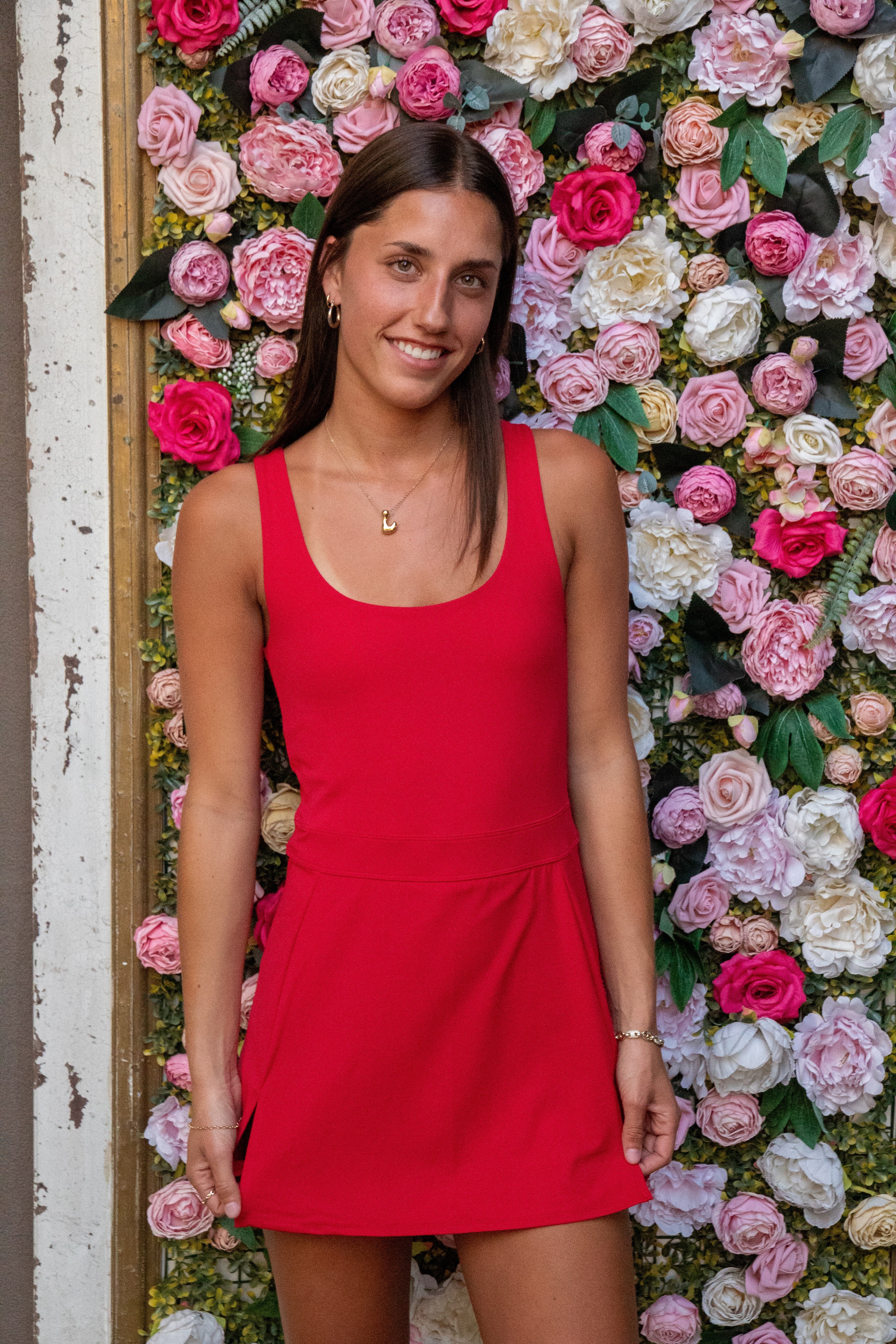 Martina Rigor Dress - Pirate Red