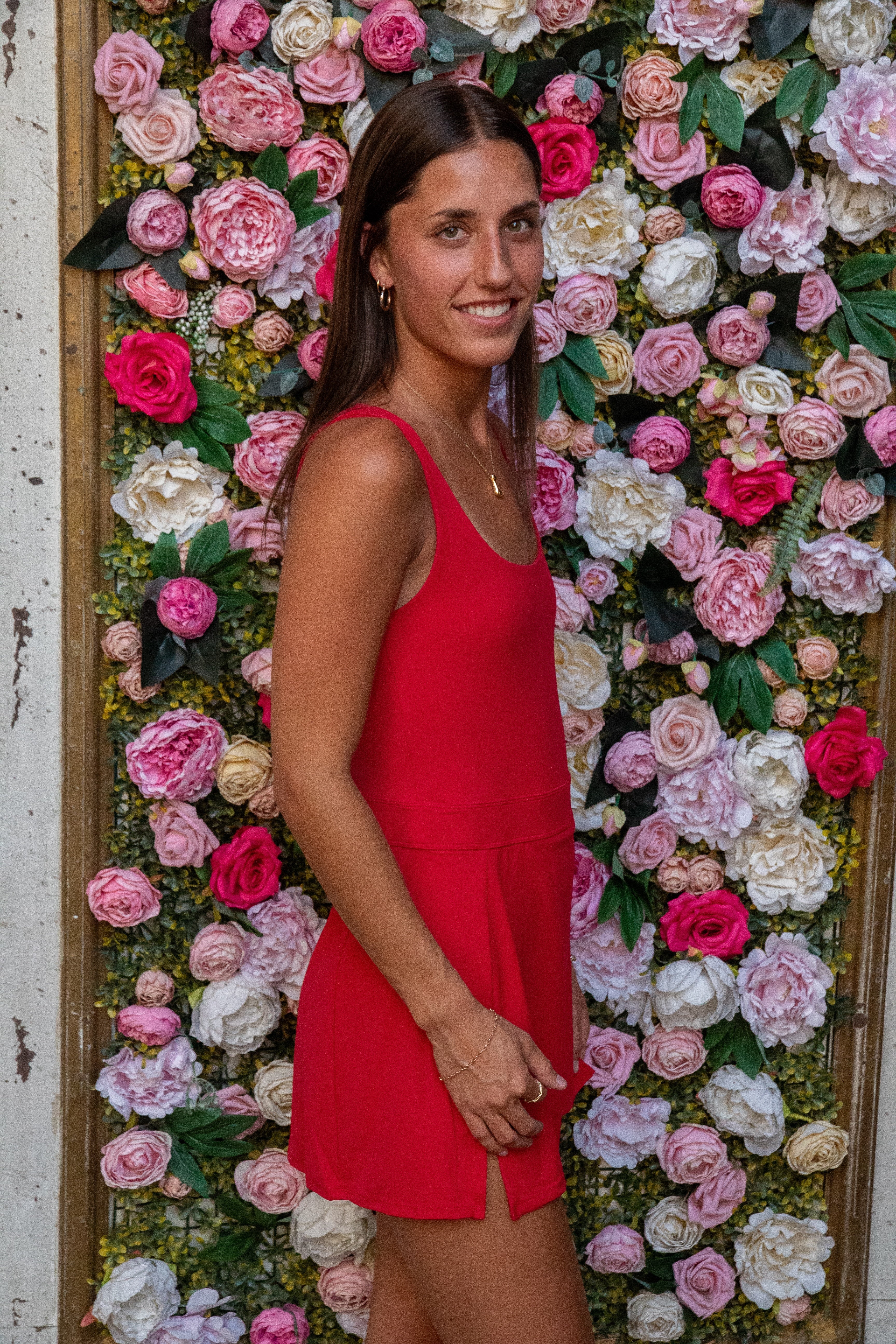 Martina Rigor Dress - Pirate Red