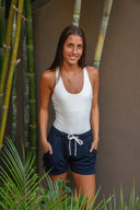 Reena Sweatshort - Indigo